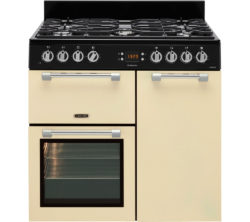 LEISURE  Cookmaster CK90F232C Dual Fuel Range Cooker - Cream